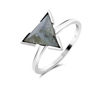 Labradorite Silver Rings NSR-2383-LB